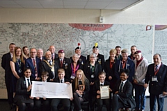 The ceremony was held at the school attended by the Mayor of Rochdale Councillor Zaman, the Deputy Lord Lieutenant, Ian Sandiford, Wing Commander David Forbes, President of the Rochdale Branch of the Legion, Norman Armstrong-Kersh, Chief Executive of Life for a Life, veterans from the Legion and governors of the school