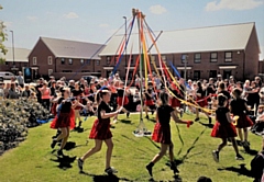 Spring celebrations in Castleton