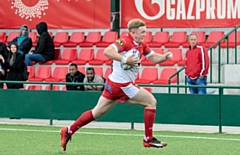 Zac Baker (Rochdale Mayfield) at the Lancashire County BARLA tour in Serbia