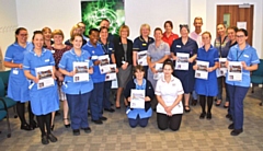 Elaine Inglesby-Burke CBE, with the Award winners