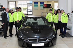 Heidi’s Challenge, a coast-to-coast charity bike challenge at Williams BMW Rochdale 