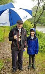 Mayor Billy Sheerin attended the Walton Angling Open Day in Healey Dell on Saturday (8 June)