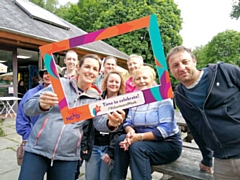 Carers’ Hub Rochdale volunteers on their ‘Chippy Walk’ 