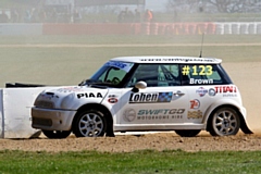 Steve Brown has enjoyed a positive start to his British Rallycross campaign
