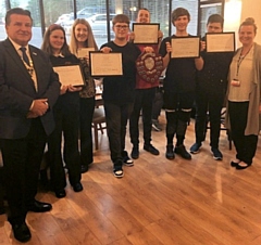 Rotary Club of Heywood annual School Speaking Competition