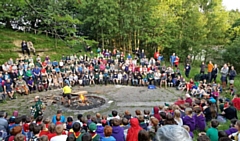 Hundreds of scouts, volunteer leaders and group leaders had a weekend of fun 