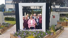 The Rochdale in Bloom World War One Memorial Garden 