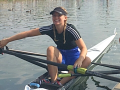 Rosie Pickles of Hollingworth Lake Rowing Club