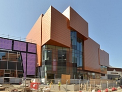 The leisure block of the Rochdale Riverside development