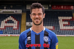 Jimmy Keohane scored his tenth goal of the season in the dead rubber against MK Dons