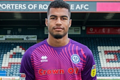 Rochdale's goalkeeper Robert Sanchez was named man of the match