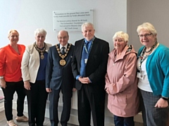 Mayor Billy Sheerin officially opened the recently refurbished ground floor at Rochdale Connections Trust