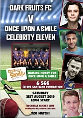  T20 celebrity cricket match at Rochdale Cricket Club on Saturday 31 August 