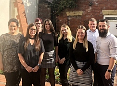 Some of the team at Recruitment Solutions