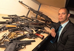 Over 200 firearms were handed in to GMP as part of the firearms surrender scheme