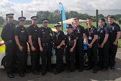 Rochdale East Neighbourhood Policing Team and police cadets