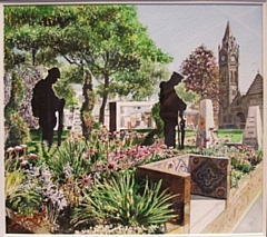 The World War One Memorial Garden and Town Hall