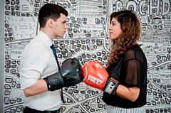 Oliver and Mariam have signed up for the ‘Ultra White-Collar Boxing’ challenge on Saturday 21 September