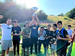 Al-Quba FC, winners of the football festival organised by Youth Connections