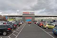 Tesco Extra store in Middleton