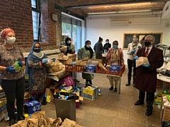 Hundreds of lunches were made for children over half term by Army of Kindness volunteers, in partnership with the Alkhair Foundation