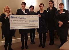 (l-r) Bev Place, Rochdale's Co-op Member Pioneer; Paula Burnside, Clifford Oldham's Funeralcare Home; Janet, Kilpatrick's Funeralcare Home (Littleborough); Paula Hall, Rochdale and District Mind; Lois, Rochdale Funeralcare Home; Joanne Jones, Rochdale Funeralcare Home