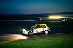 Steve Brown scooped a class podium at a tricky Donington Park