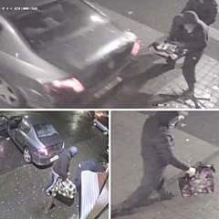 CCTV images following two aggravated burglaries in Rochdale