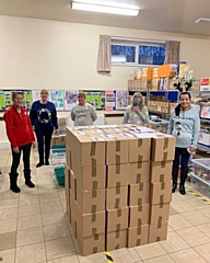 Mecca Bingo Rochdale staff produced 93 food hampers for vulnerable families