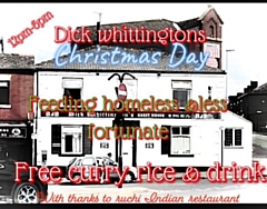 Anyone in need can turn up and collect a free hot meal from the Dick Whittington B&B on Oldham Road