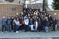 Year 10 students from Kingsway Park High School