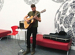 George Fell performing