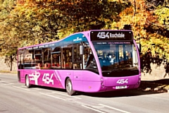 Some of Rosso’s services will return to normal from Sunday 30 August, including the 464 (pictured)