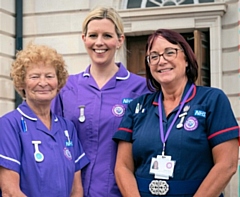 Lynn Connolly, Primary Care Nurse; Sarah Whittaker, Primary Care Nurse; Elaine Stone, Senior Primary Care Nurse