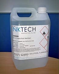 Inktech Innovation has produced hand sanitiser for key workers and businesses