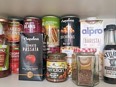 Share a photograph of your cupboard and the chefs will give you some dish ideas