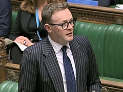 Chris Clarkson MP was interrupted while speaking in the House of Commons