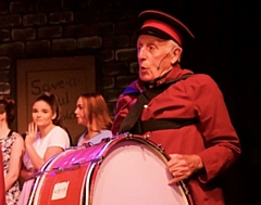 Mike Law appearing as Arvide Abernathy in the Whitworth AMDS production of ‘Guys and Dolls’