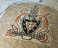 The Rochdale coat of arms discovered at Empire in Rochdale town centre