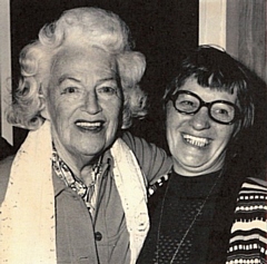 Gracie Fields with Jean Chadwick