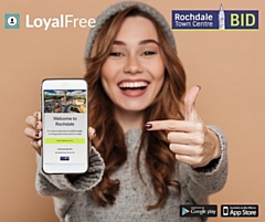 Access loyalty schemes and deals from businesses in Rochdale town centre