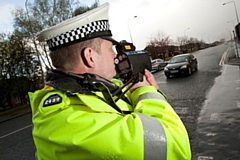 Over 40 people were reported for speeding - with the highest being 56mph in a 30mph zone