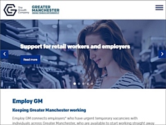 Screenshot of the Employ GM web site