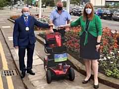 Rochdale Shopmobility were able to purchase four new scooters following a grant from The Dowager Countess Eleanor Peel Trust