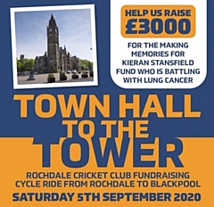 Town Hall to the Tower fundraising bike ride