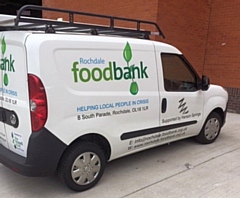 The van purchased by Rochdale Foodbank