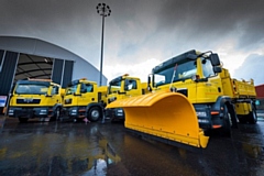 You may see gritters out on the roads this week on test runs to prepare for winter