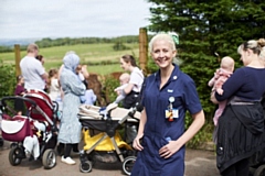 Health visitor Emma Carey, winner of the Community and General Practice Nursing category of the RCN Nursing Awards 2021