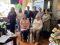 Healthwatch Rochdale volunteers and staff members were invited to a thank you celebration with the Mayor of Rochdale