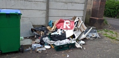 Fly-tipping in Belfield